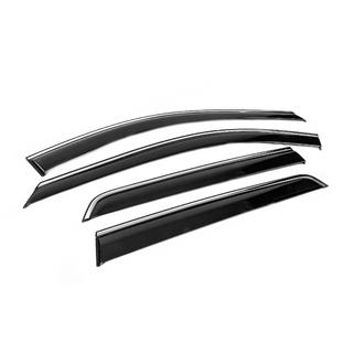 Deflecteurs de Vitres avec Moulure Chromee Niken Luxury (4 pcs) Nissan Pathfinder R53 2021- photo 3