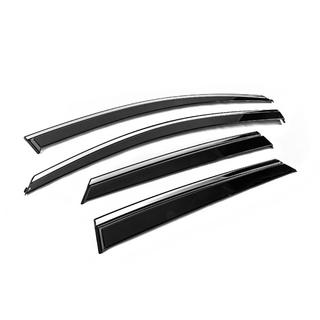 Deflecteurs de Vitres avec Moulure Chromee Niken Luxury (4 pcs) Opel Grandland X 2017- photo 3