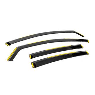 Déflecteurs d'air à encastrer Niken Luxury (SD/HB, 2008-2013, 4 pcs) Opel Insignia 2008-2017 photo 3