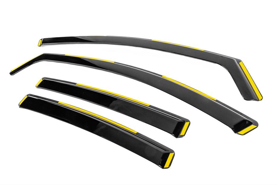 Opel Insignia 2008-2017 Déflecteurs d'air à encastrer Niken Luxury (SD/HB, 2008-2013, 4 pcs) Photo 2