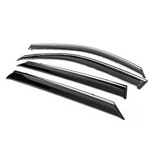 Deflecteurs de Vitres avec Moulure Chromee Niken Luxury (4 pcs) photo 2