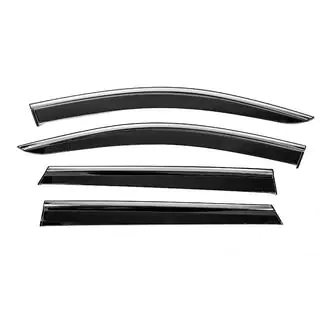 Deflecteurs de Vitres avec Moulure Chromee Niken Luxury (4 pcs) photo 1