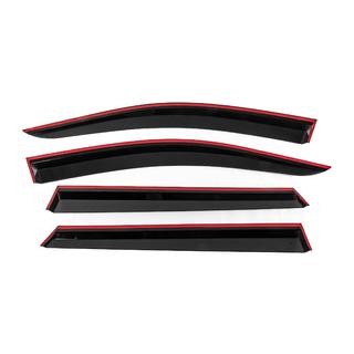 Deflecteurs de Vitres avec Moulure Chromee Niken Luxury (4 pcs) photo 4