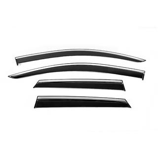 Deflecteurs de Vitres avec Moulure Chromee Niken Luxury (4 pcs) Renault Captur 2013-2019 photo 1