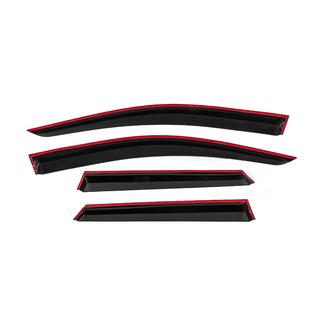 Deflecteurs de Vitres avec Moulure Chromee Niken Luxury (4 pcs) Renault Captur 2013-2019 photo 4