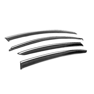 Déflecteurs de Vitres avec Moulure Chromée Niken Luxury (HB, 4 pcs) photo 3