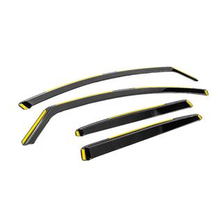 Déflecteurs d'air à insérer Niken Luxury (HB, 4 pcs) Renault Megane IV 2016-2025 photo 3