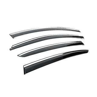Déflecteurs de Vitres avec Moulure Chromée Niken Luxury (SD, 4 pcs) Renault Megane IV 2016-2025 photo 3