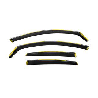 Déflecteurs d’air de vitres à insertion (in-channel) Niken Luxury (Berline, 4 pcs) photo 1