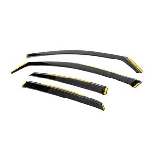 Déflecteurs d’air de vitres à insertion (in-channel) Niken Luxury (Berline, 4 pcs) photo 2