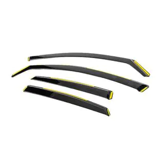Déflecteurs d’air de vitres à insertion (in-channel) Niken Luxury (Berline, 4 pcs) photo 2