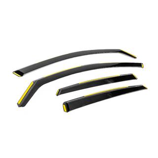 Déflecteurs d’air de vitres à insertion (in-channel) Niken Luxury (Berline, 4 pcs) photo 3