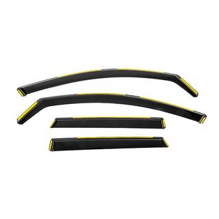 Déflecteurs de vitres à encastrer Niken Luxury (Avant, 4 pcs) photo 1