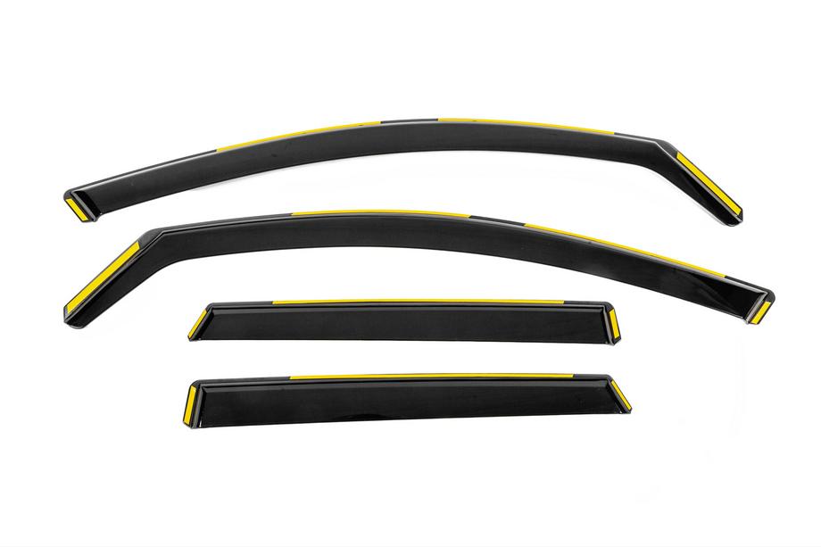 Audi A6 C7 2011-2017 Déflecteurs de vitres à encastrer Niken Luxury (Avant, 4 pcs) Image