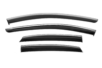 Toyota bZ3 2023- Deflecteurs de Vitres avec Moulure Chromee Niken Luxury (4 pcs) photo 1