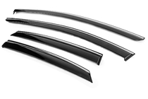 Toyota bZ3 2023- Deflecteurs de Vitres avec Moulure Chromee Niken Luxury (4 pcs) photo 2