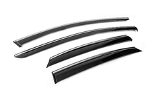 Toyota bZ3 2023- Deflecteurs de Vitres avec Moulure Chromee Niken Luxury (4 pcs) photo 3