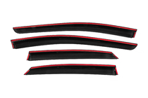 Toyota bZ3 2023- Deflecteurs de Vitres avec Moulure Chromee Niken Luxury (4 pcs) photo 4