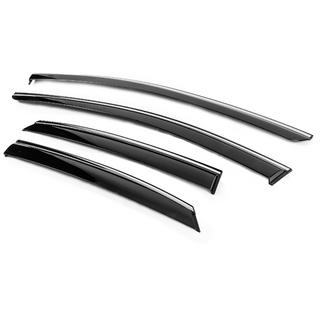 Deflecteurs de Vitres avec Moulure Chromee Niken Luxury (4 pcs) photo 2