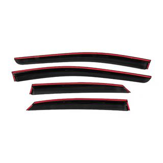 Deflecteurs de Vitres avec Moulure Chromee Niken Luxury (4 pcs) photo 4