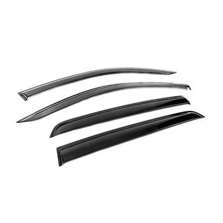 Deflecteurs de Vitres avec Moulure Chromee Niken Luxury (4 pcs) photo 3