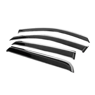 Déflecteurs de Vitres avec Moulure Chromée Niken Luxury (2011-2015, 4 pcs) photo 2