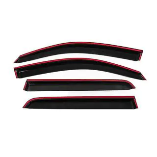 Déflecteurs de Vitres avec Moulure Chromée Niken Luxury (2011-2015, 4 pcs) photo 4