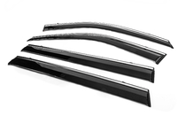 Toyota Highlander 2019- Deflecteurs de Vitres avec Moulure Chromee Niken Luxury (4 pcs) photo 4