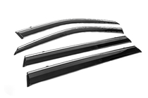 Toyota Highlander 2019- Deflecteurs de Vitres avec Moulure Chromee Niken Luxury (4 pcs) photo 6