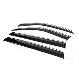 Deflecteurs de Vitres avec Moulure Chromee Niken Luxury (4 pcs) photo 4