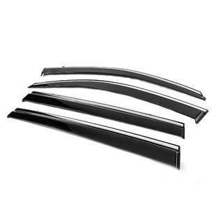Deflecteurs de Vitres avec Moulure Chromee Niken Luxury (4 pcs) photo 2