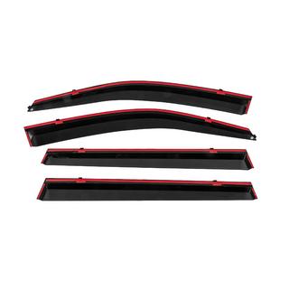 Deflecteurs de Vitres avec Moulure Chromee Niken Luxury (4 pcs) photo 4