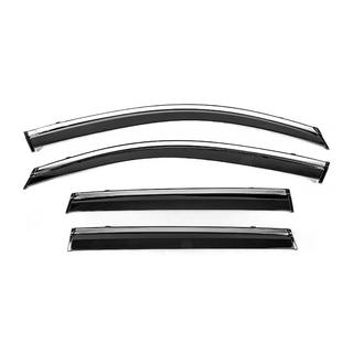 Deflecteurs de Vitres avec Moulure Chromee Niken Luxury (4 pcs) photo 1