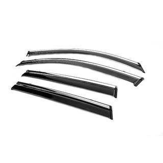Deflecteurs de Vitres avec Moulure Chromee Niken Luxury (4 pcs) photo 2