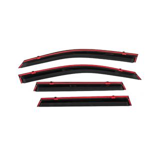 Deflecteurs de Vitres avec Moulure Chromee Niken Luxury (4 pcs) photo 4