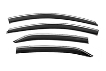 Toyota Corolla 2013-2019 Deflecteurs de Vitres avec Moulure Chromee Niken Luxury (4 pcs) photo 2