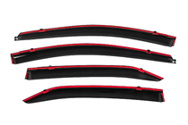 Toyota Corolla 2013-2019 Deflecteurs de Vitres avec Moulure Chromee Niken Luxury (4 pcs) photo 5