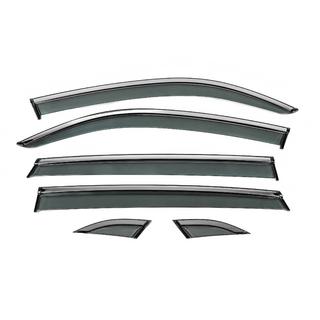 Déflecteurs de vitres Niken Luxury avec moulure chromée (pour Terramont X, 6 pcs) photo 1