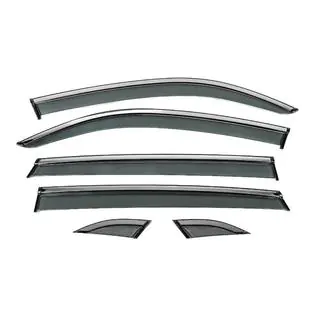 Déflecteurs de vitres Niken Luxury avec moulure chromée (pour Terramont X, 6 pcs) photo 1