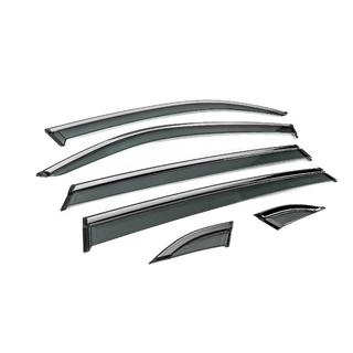 Déflecteurs de vitres Niken Luxury avec moulure chromée (pour Terramont X, 6 pcs) photo 3