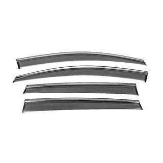Deflecteurs de Vitres avec Moulure Chromee Niken Luxury (4 pcs) photo 1