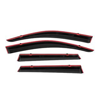 Deflecteurs de Vitres avec Moulure Chromee Niken Luxury (4 pcs) photo 4