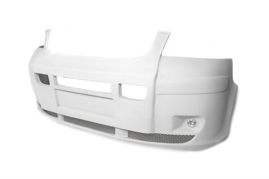 Volkswagen T5 Transporter 2003-2010 Lame de pare-chocs avant monobloc (apprêtée pour peinture) Image