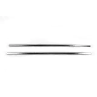 Caches pour grille de pare-chocs (2 pcs, inox) photo 3