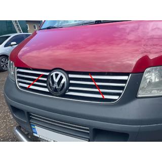 Encadrement de calandre (inox) Volkswagen T5 Transporter 2003-2010 photo 4