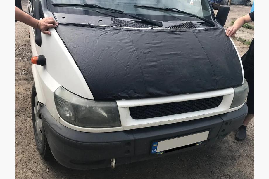 Ford Transit 2000–2014 Housse de capot (2000-2006, similicuir) Image