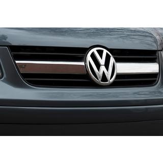 Caches de calandre centraux (2 pcs, inox) Volkswagen T5 Transporter 2003-2010 photo 1