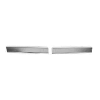 Caches de calandre centraux (2 pcs, inox) Volkswagen T5 Transporter 2003-2010 photo 2
