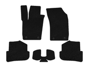 Audi A1 2010-2018 Tapis de sol textile Deluxe (HB, 3 portes, noir) photo 1