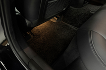 BMW 3 Series G20/G21 2018- Tapis de sol textile Deluxe (noir) photo 11